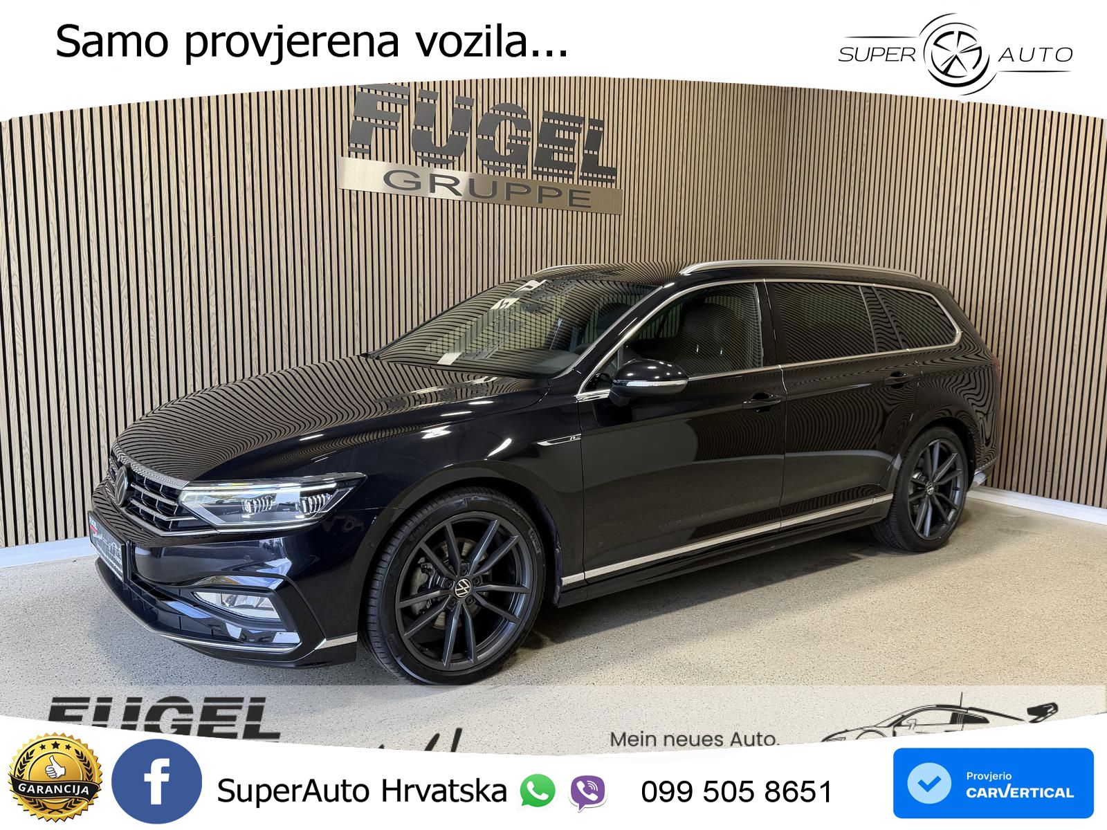 Volkswagen Passat Variant 2.0 TDI (200 KS) DSG R-Line LED+GR SJED+ACC