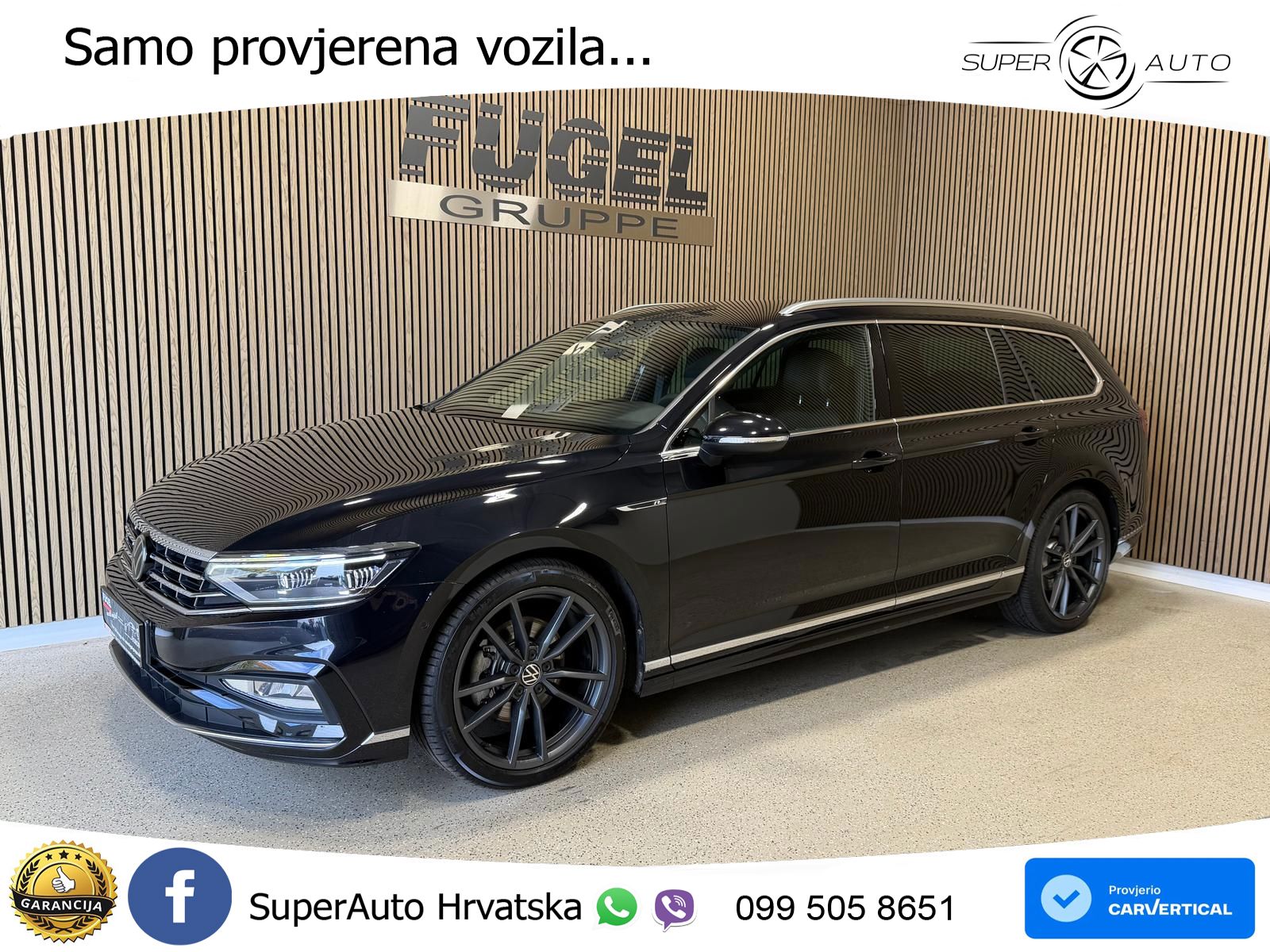 Volkswagen Passat Variant 2.0 TDI (200 KS) DSG R-Line LED+GR SJED+ACC