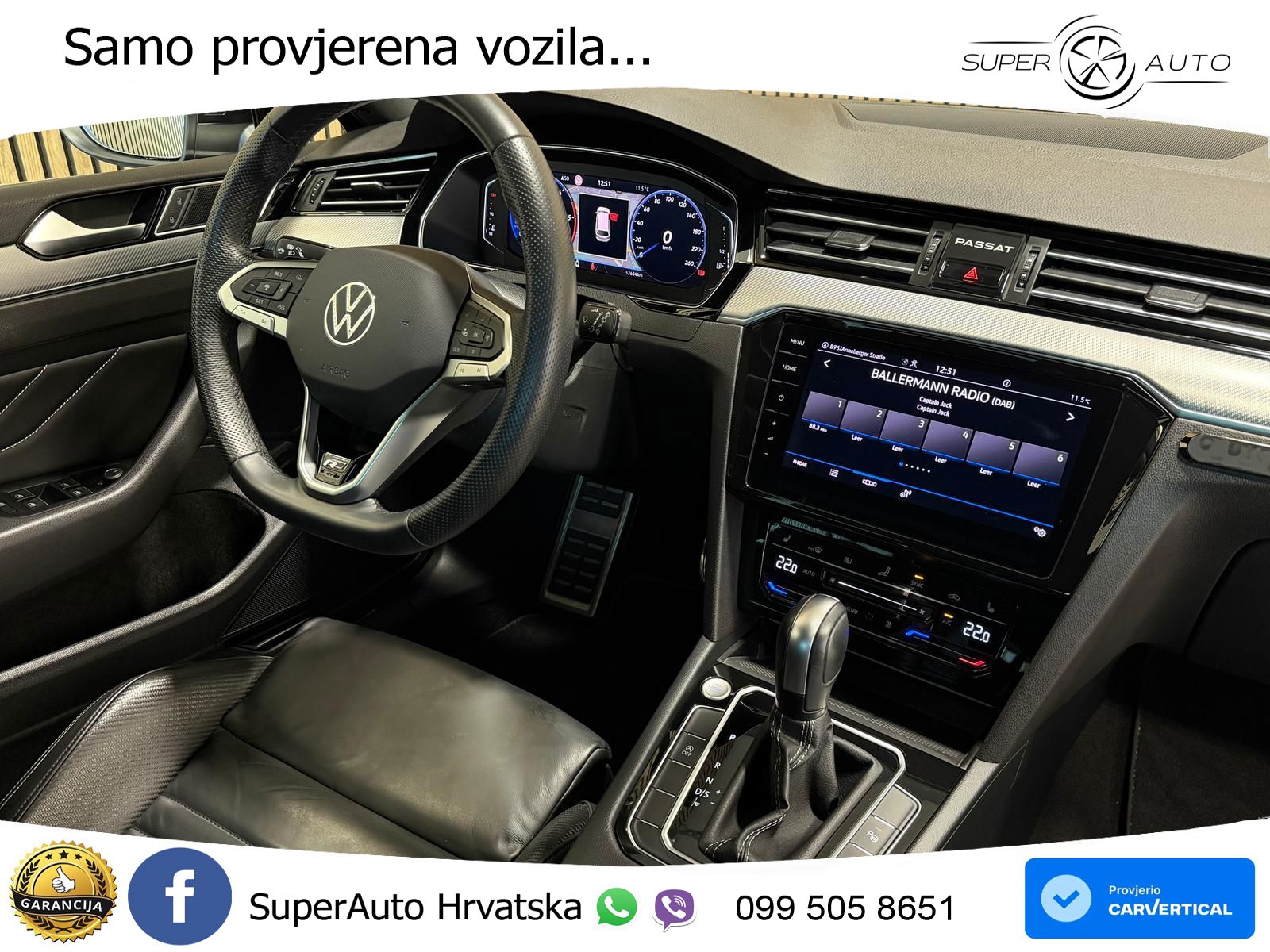 Volkswagen Passat Variant 2.0 TDI (200 KS) DSG R-Line LED+GR SJED+ACC