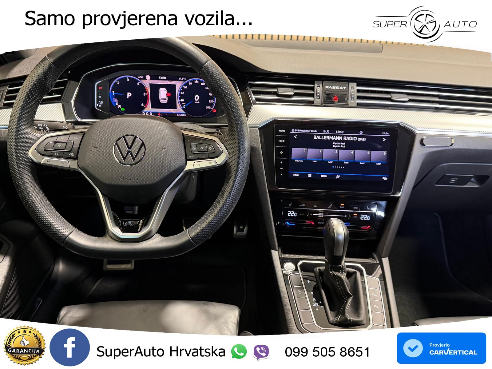 Volkswagen Passat Variant 2.0 TDI (200 KS) DSG R-Line LED+GR SJED+ACC