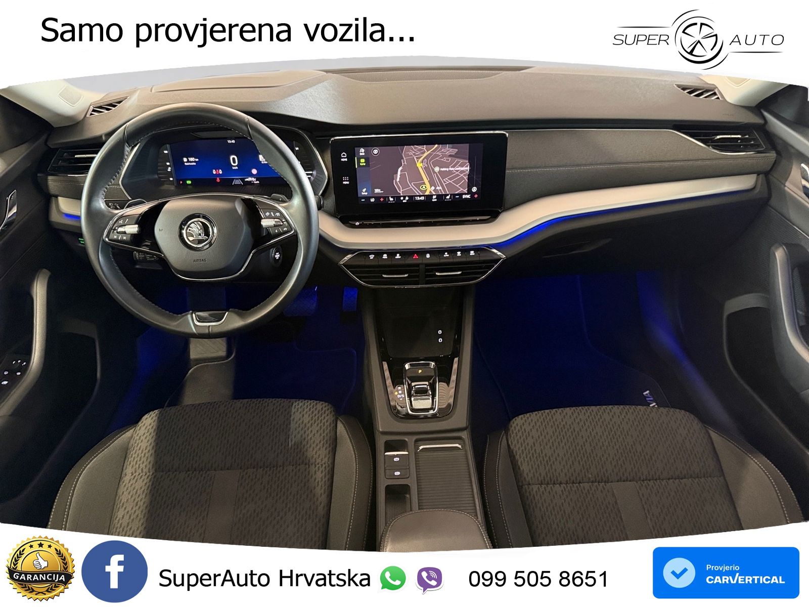Škoda Octavia Combi 2.0 TDI (150 KS) DSG LED+GR SJED+ACC