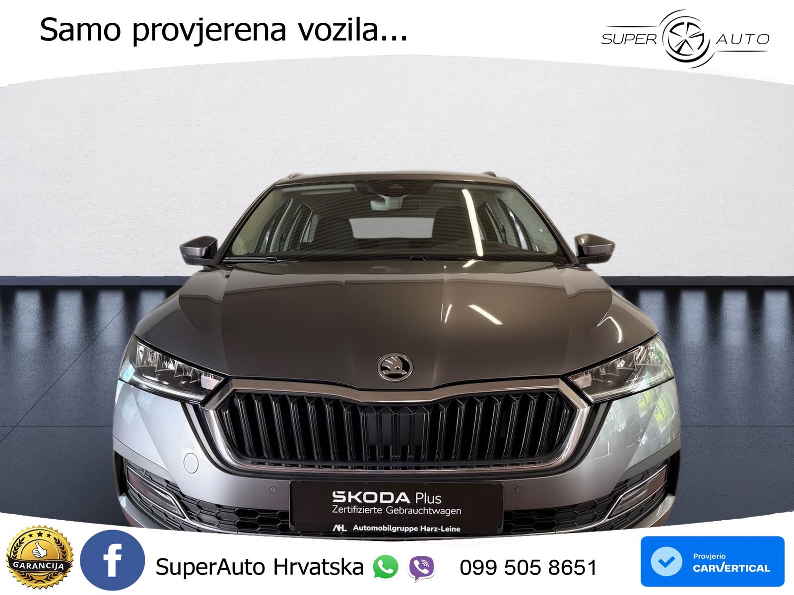 Škoda Octavia Combi 2.0 TDI (150 KS) DSG LED+GR SJED+ACC