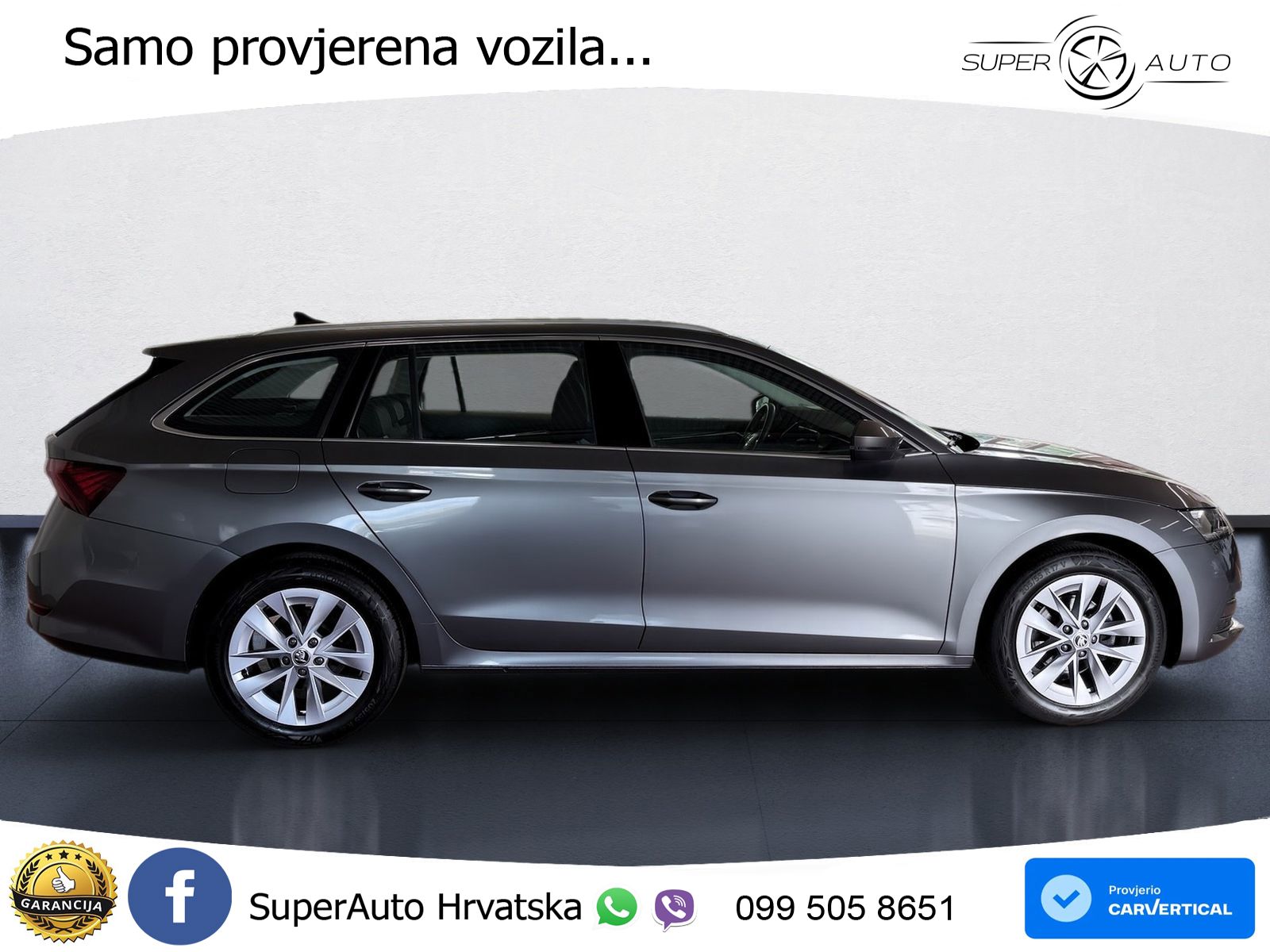 Škoda Octavia Combi 2.0 TDI (150 KS) DSG LED+GR SJED+ACC