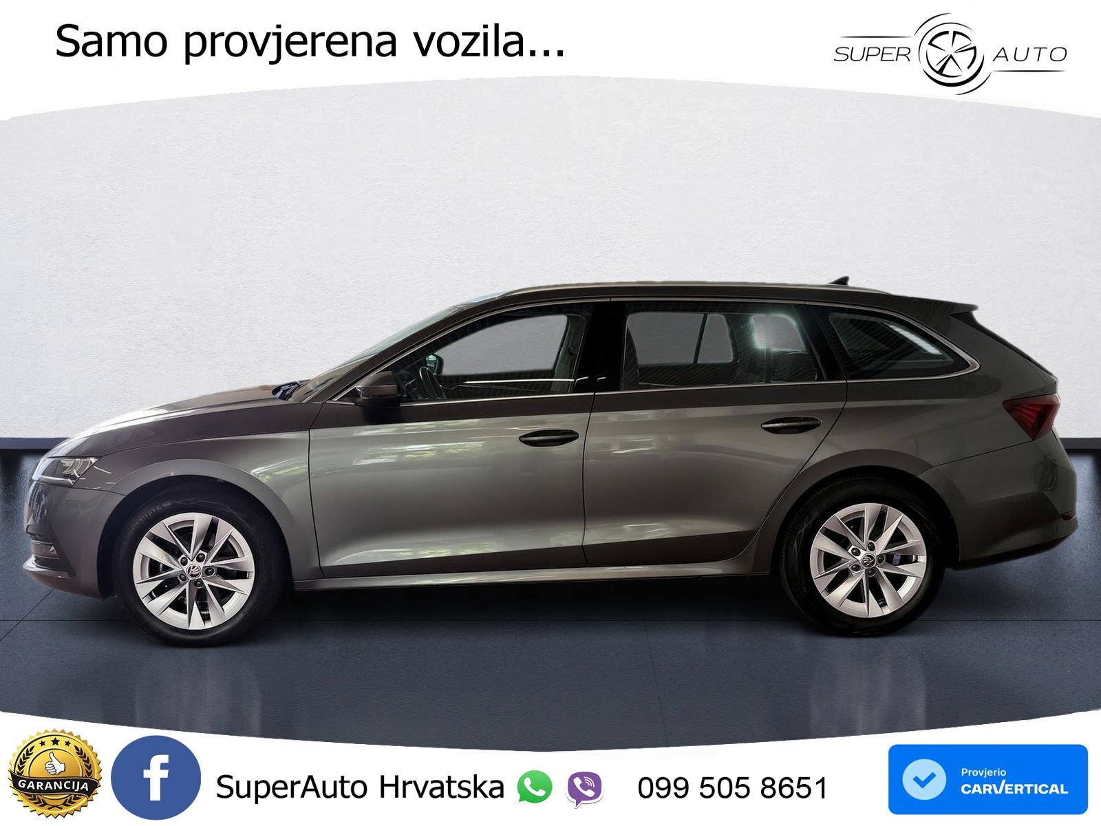 Škoda Octavia Combi 2.0 TDI (150 KS) DSG LED+GR SJED+ACC