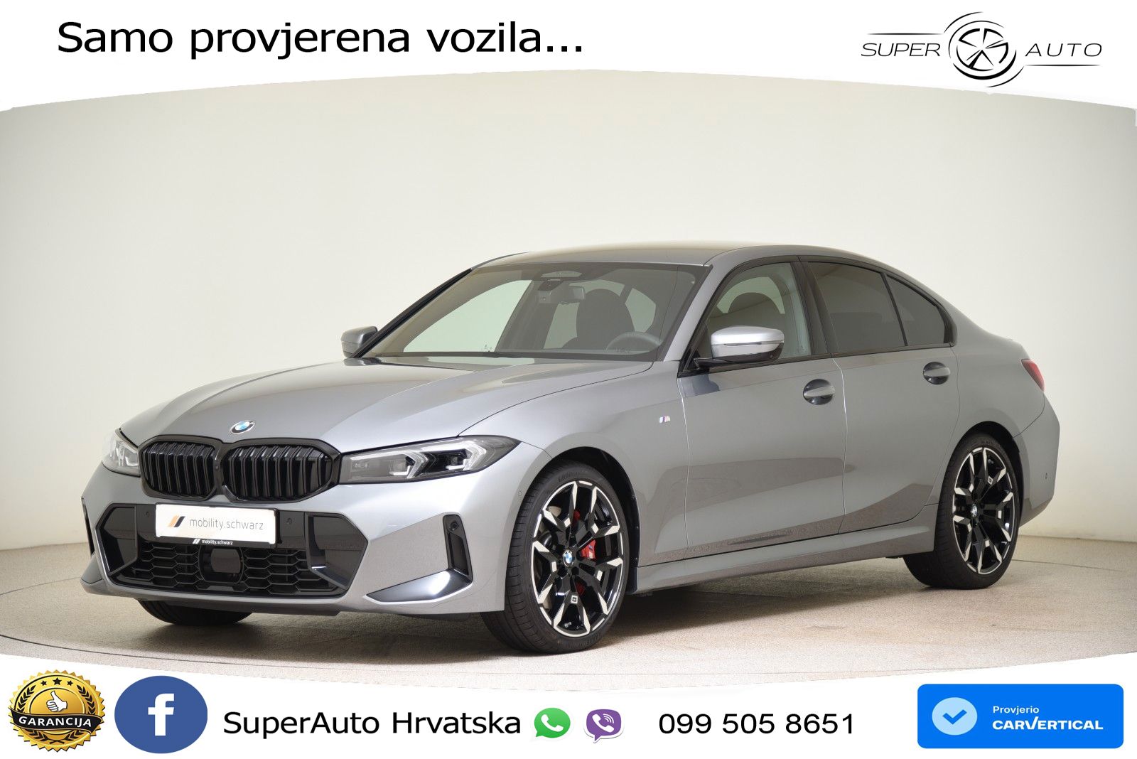 BMW 320d (190 KS) xDrive Steptronic M Sport LED+GR SJED+ACC
