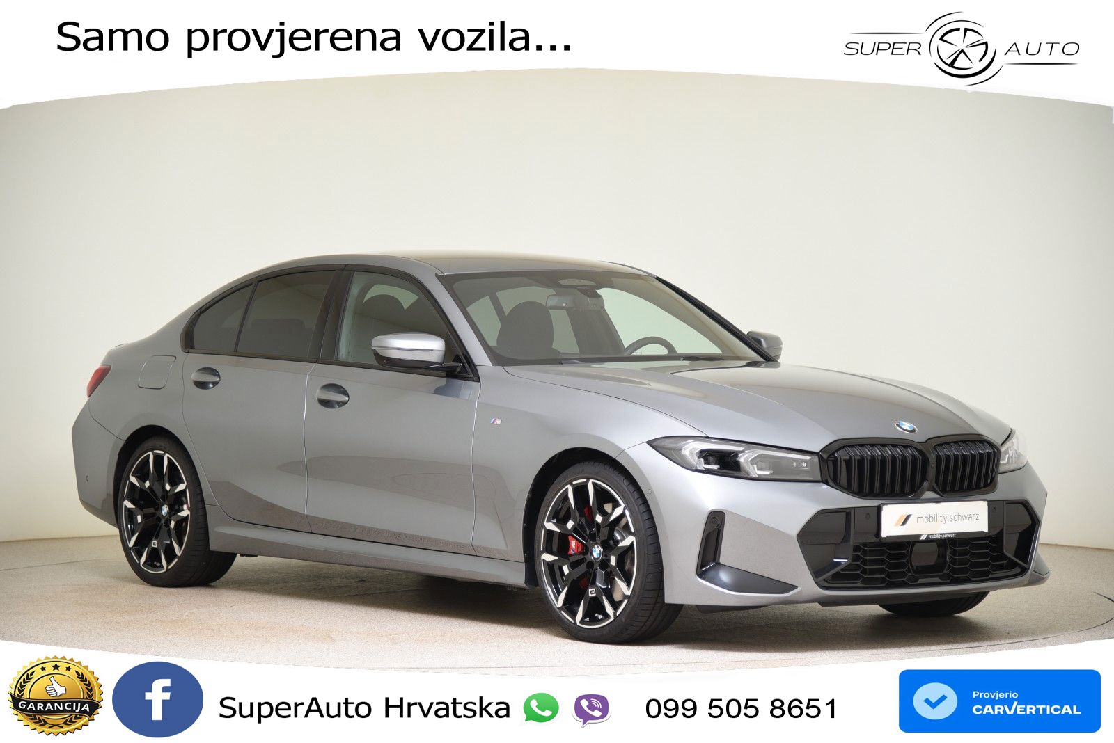 BMW 320d (190 KS) xDrive Steptronic M Sport LED+GR SJED+ACC