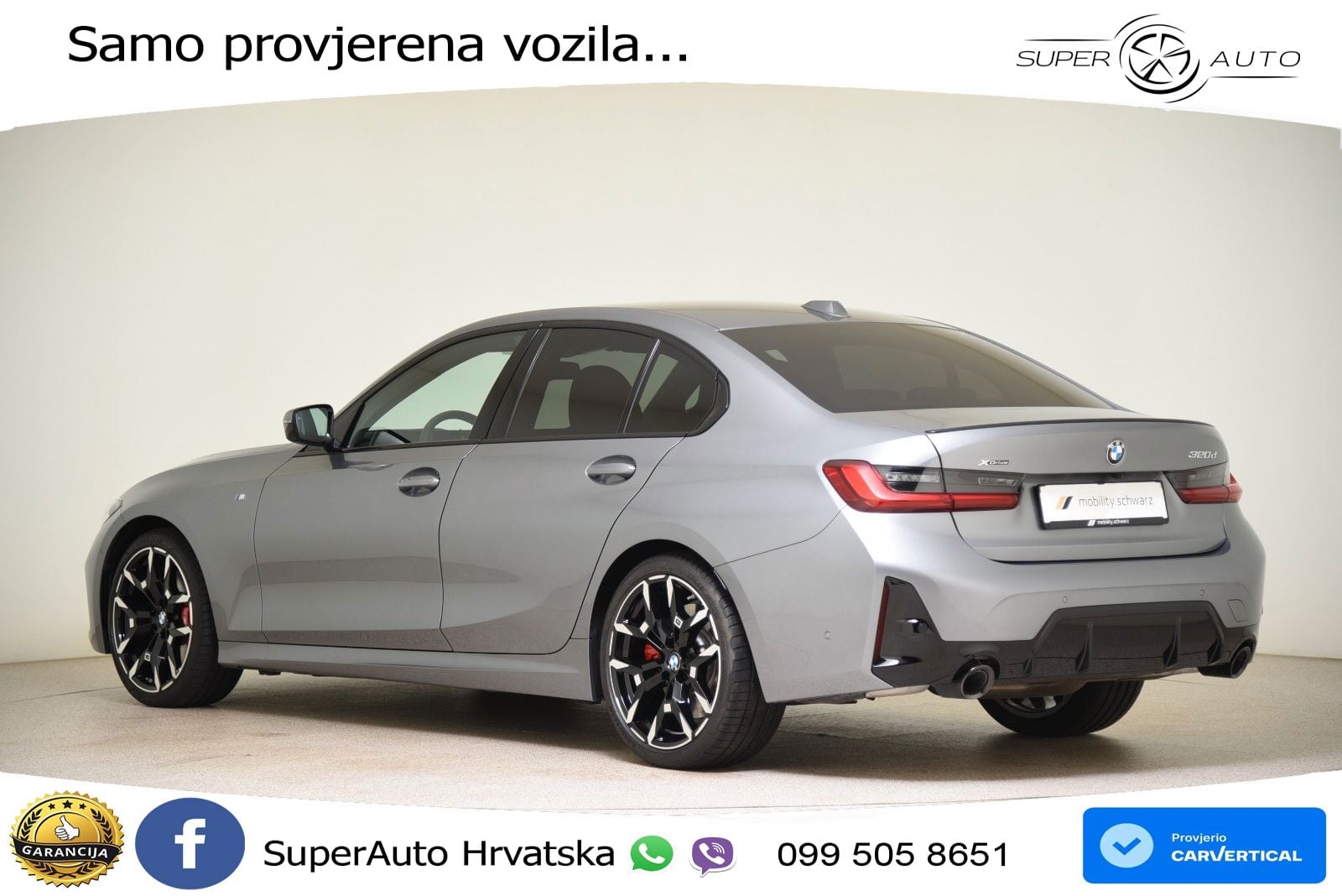 BMW 320d (190 KS) xDrive Steptronic M Sport LED+GR SJED+ACC