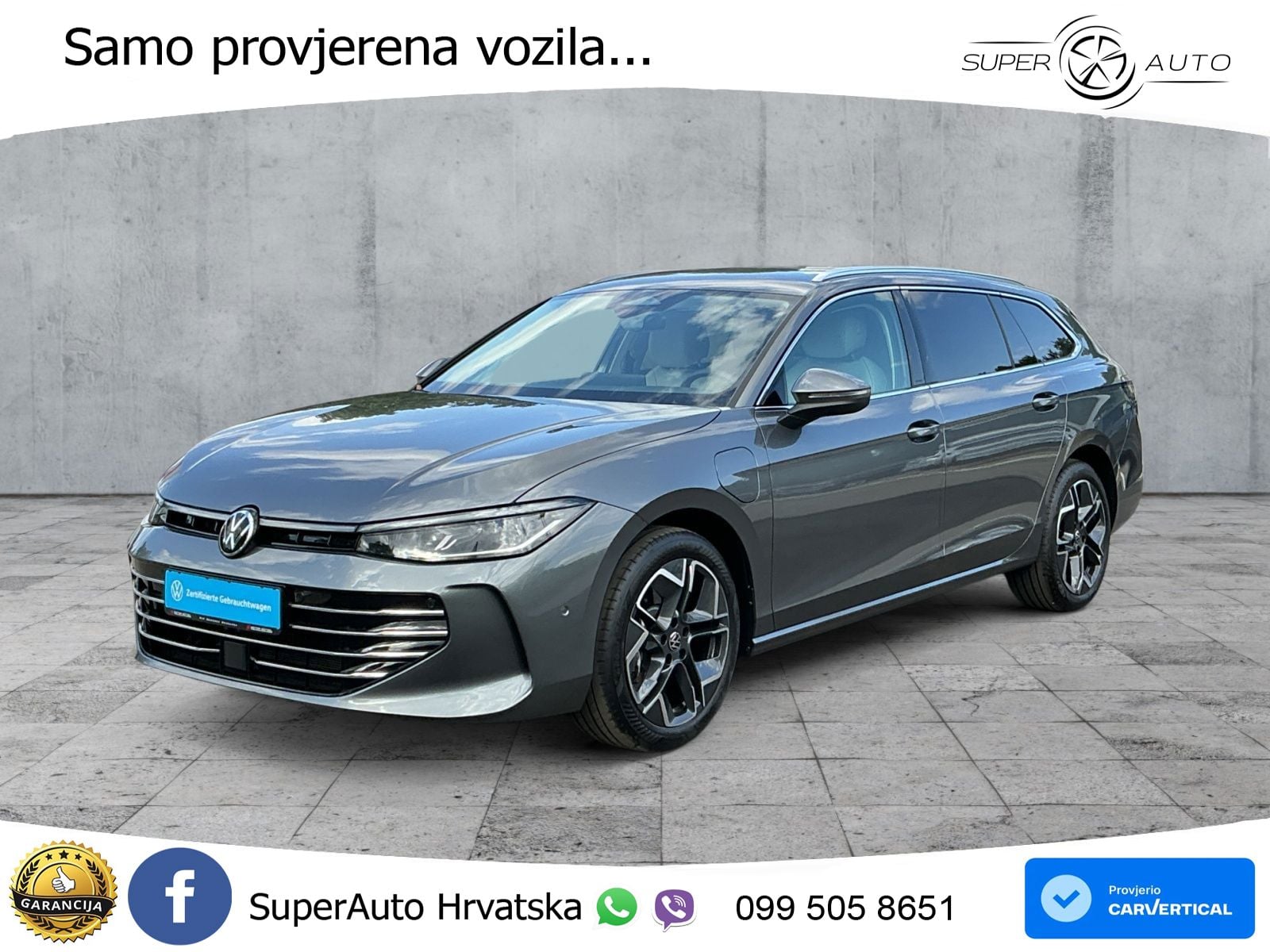 Volkswagen Passat Variant 1.5 TSI (272 KS) eHybrid DSG Elegance MATRIX+GR SJED+KAM