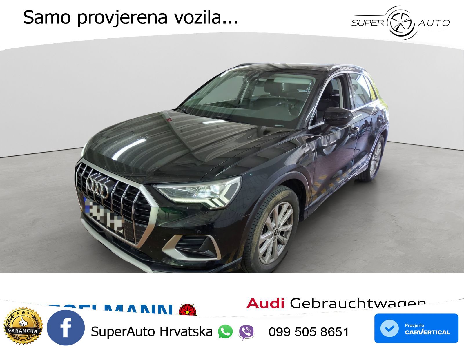 Audi Q3 40 TDI (200 KS) quattro S tronic advanced LED+GR SJED+ACC
