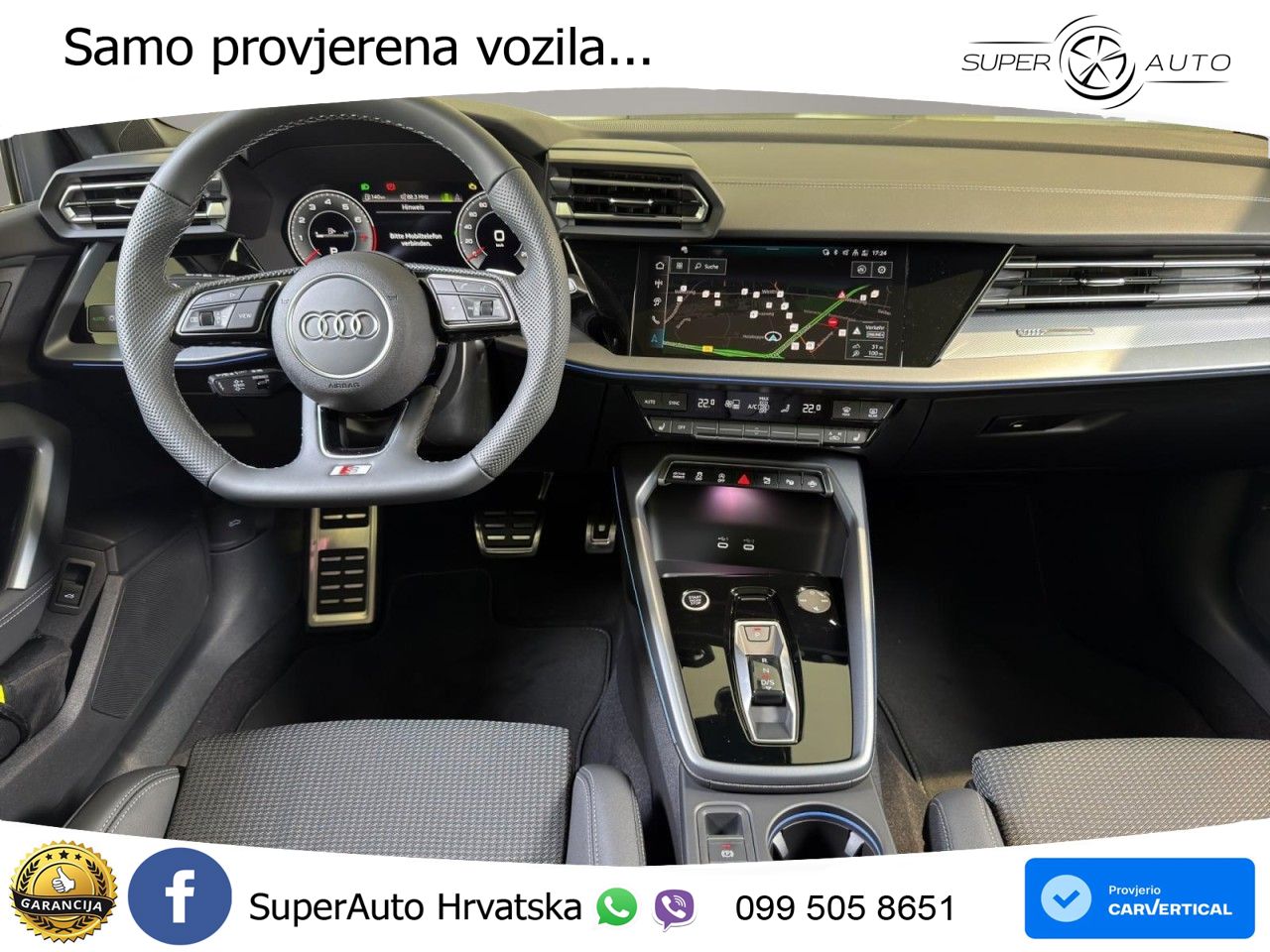 Audi A3 35 TFSI (150 KS) S tronic S line LED+GR SJED+ACC