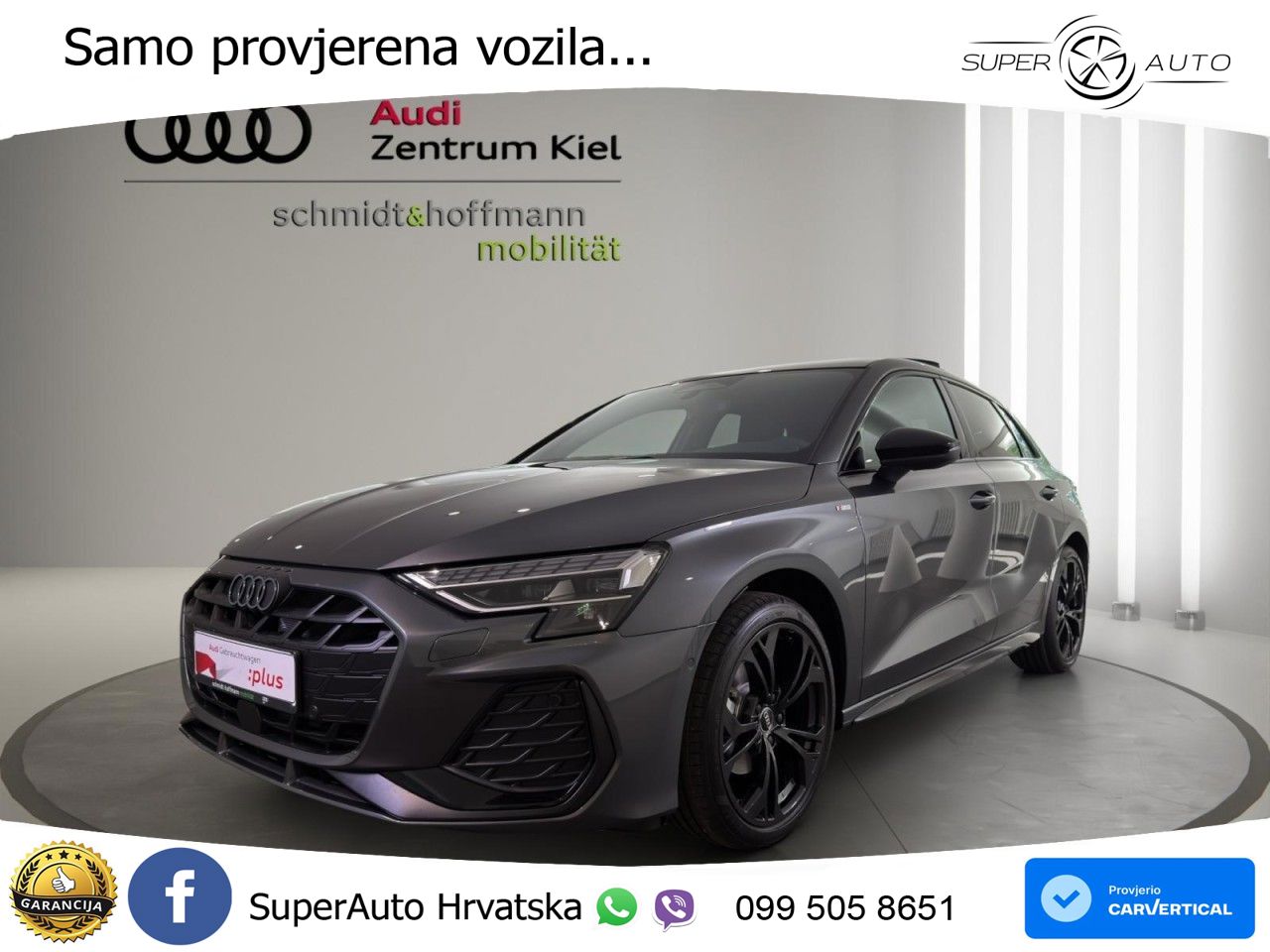 Audi A3 35 TFSI (150 KS) S tronic S line LED+GR SJED+ACC