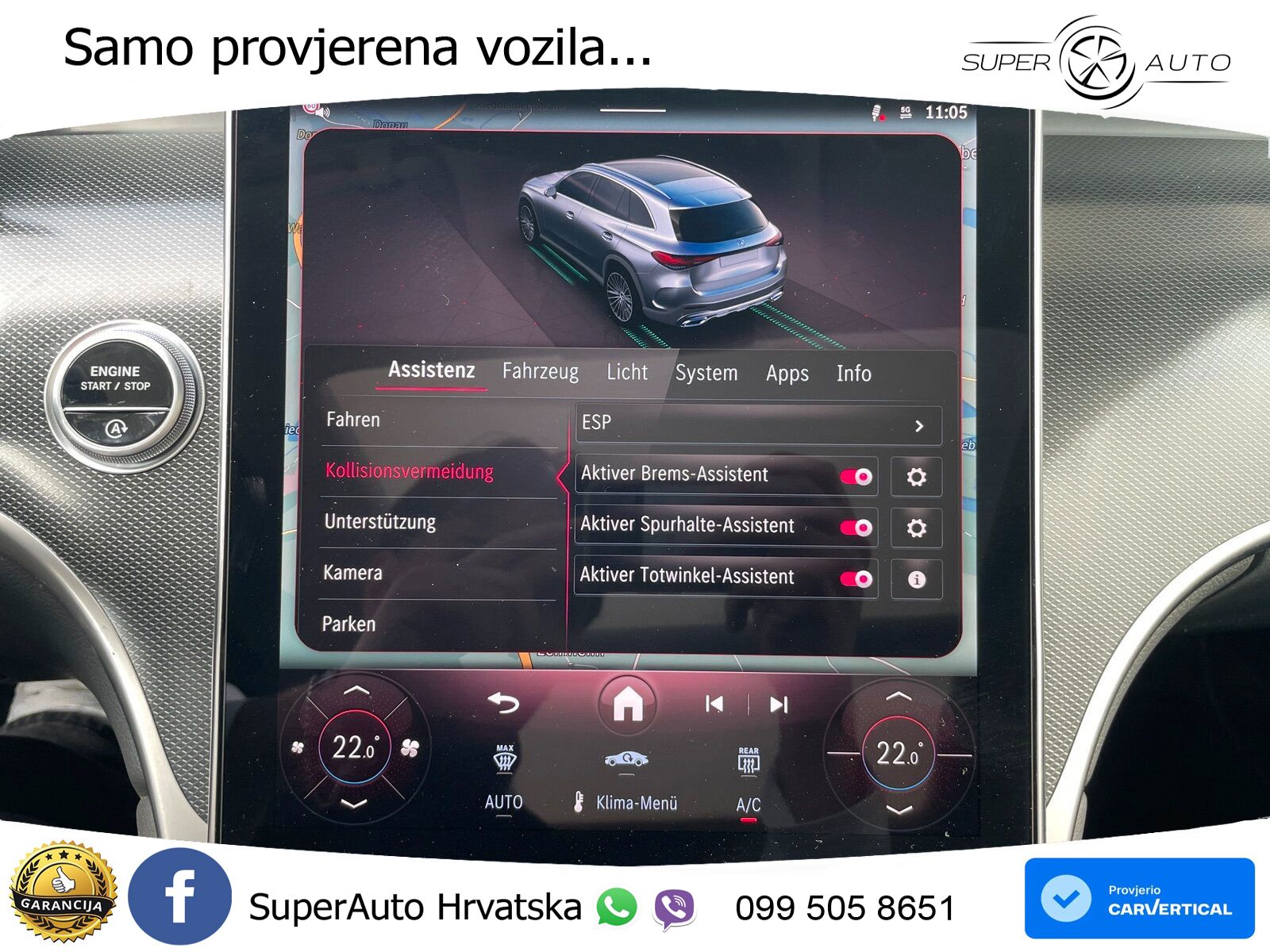 Mercedes GLC 300 (258 KS) 4MATIC 9G-TRONIC Avantgarde ACC+GR SJED+360+PANO