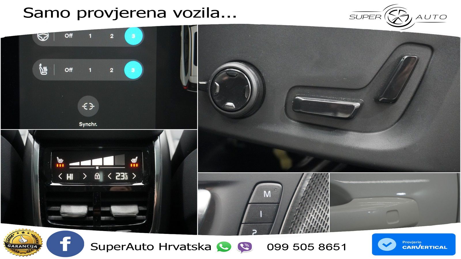 Volvo XC60 B5 Benzin AWD Geartronic ZRAČNI+ACC+GR SJED+KAM+PANO