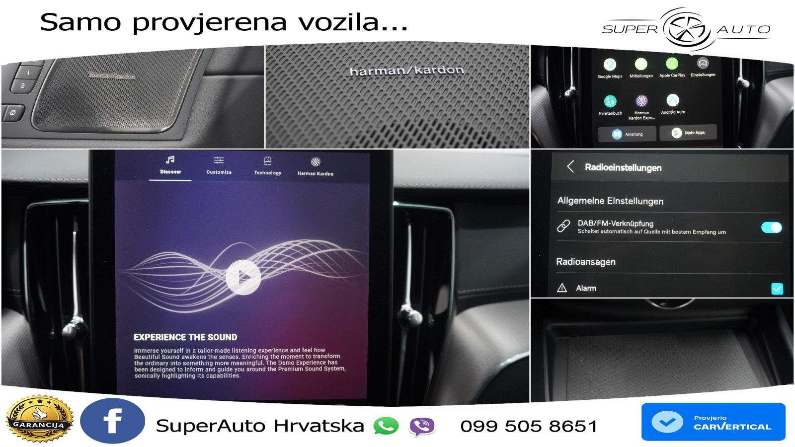Volvo XC60 B5 Benzin AWD Geartronic ZRAČNI+ACC+GR SJED+KAM+PANO