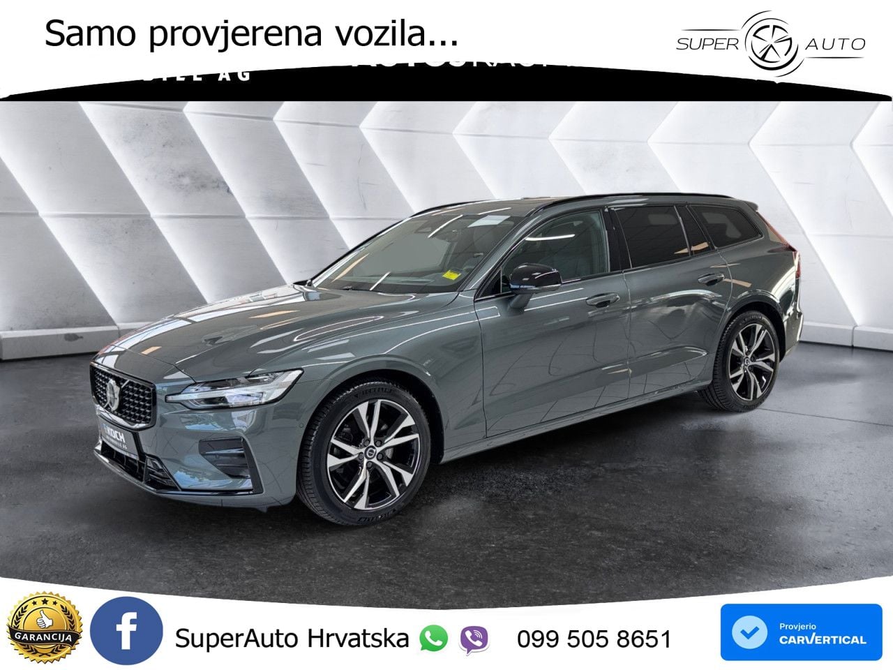 Volvo V60 2.0 B4 Benzin DCT ACC+HEAD+4xGR SJED+360+PANO