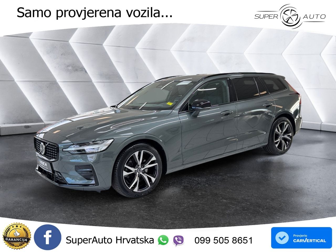 Volvo V60 2.0 B4 Benzin DCT ACC+HEAD+4xGR SJED+360+PANO