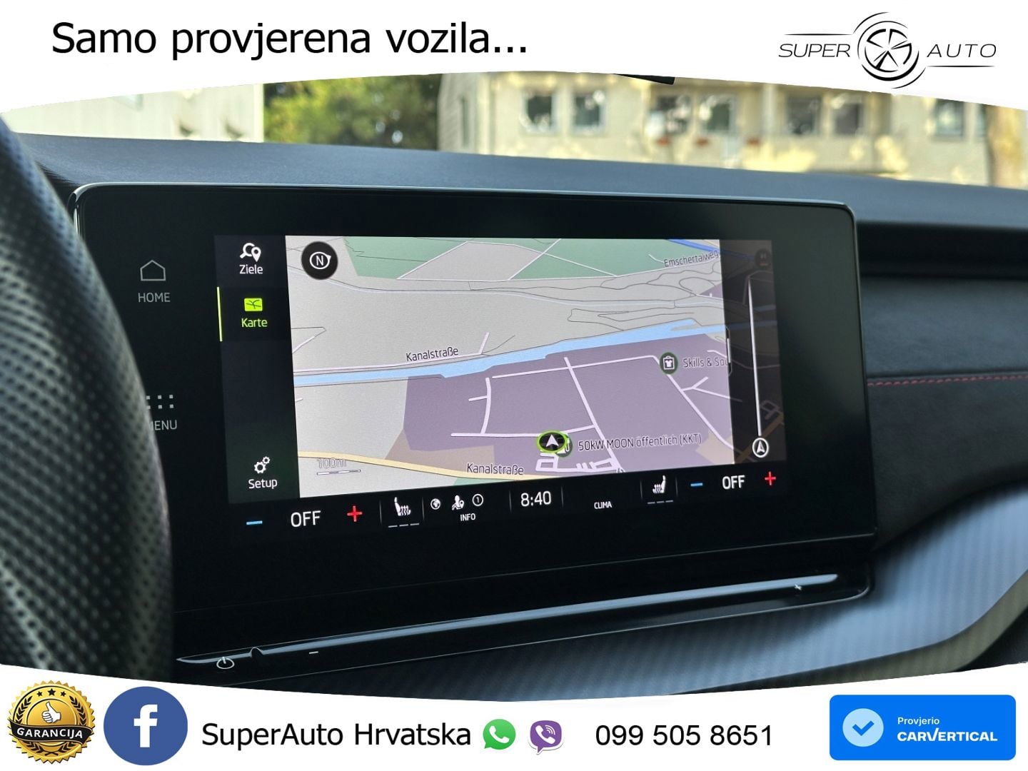 Škoda Octavia Combi RS 2.0 TSI (245 KS) LED+GR SJED+ACC