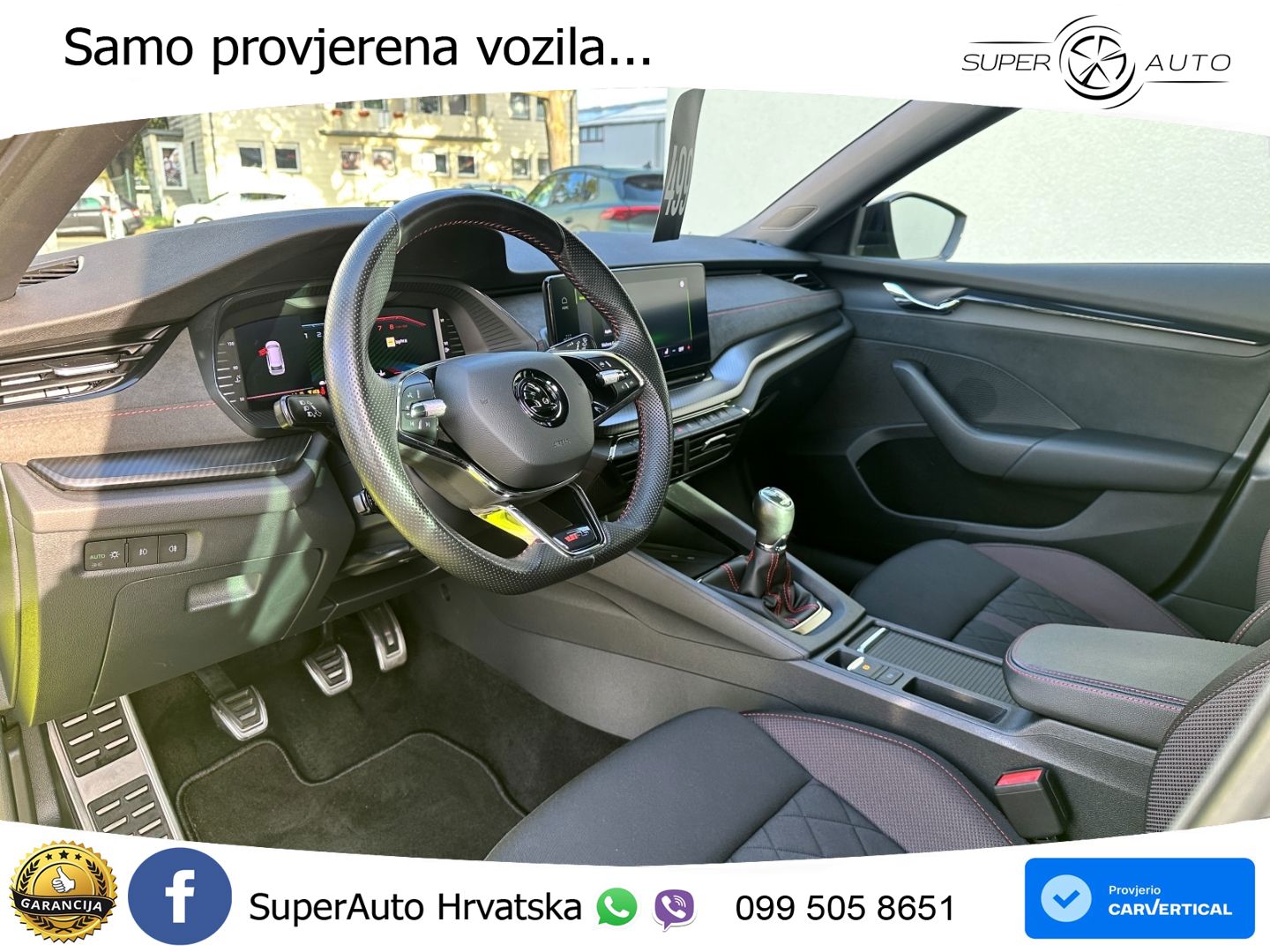 Škoda Octavia Combi RS 2.0 TSI (245 KS) LED+GR SJED+ACC
