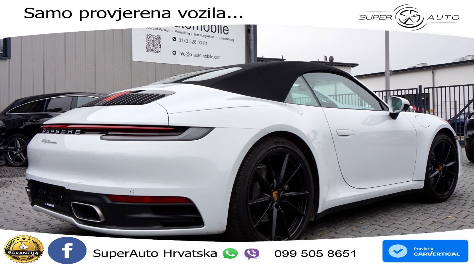 Porsche 911 Carrera Cabriolet 3.0 (385 KS) PDK