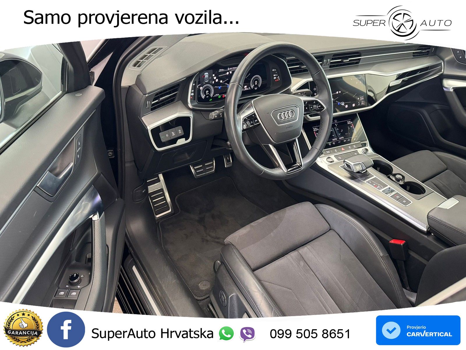 Audi A6 50 TFSIe (299 KS) quattro ultra S tronic LED+GR SJED+ACC