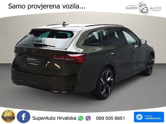 Škoda Octavia Combi 2.0 TSI (204 KS) 4x4 DSG SportLine LED+GR SJED+ACC