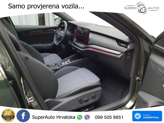 Škoda Octavia Combi 2.0 TSI (204 KS) 4x4 DSG SportLine LED+GR SJED+ACC