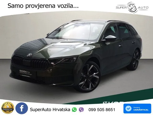 Škoda Octavia Combi 2.0 TSI (204 KS) 4x4 DSG SportLine LED+GR SJED+ACC