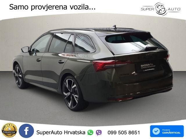 Škoda Octavia Combi 2.0 TSI (204 KS) 4x4 DSG SportLine LED+GR SJED+ACC