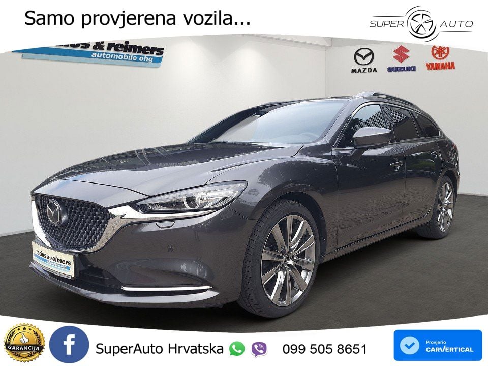 Mazda 6 Sport Combi 2.5 SKYACTIV-G (194 KS) SKYACTIV-Drive MATRIX+GR SJED+KAM