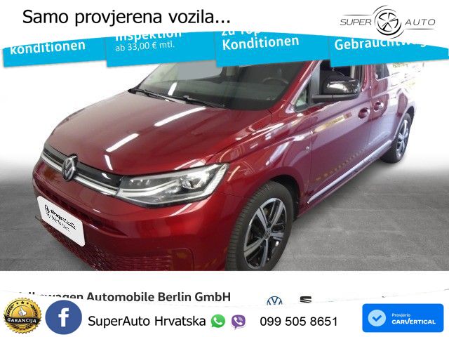 Volkswagen Caddy Maxi 2.0 TDI DSG Style App Kamera LED 122 KS