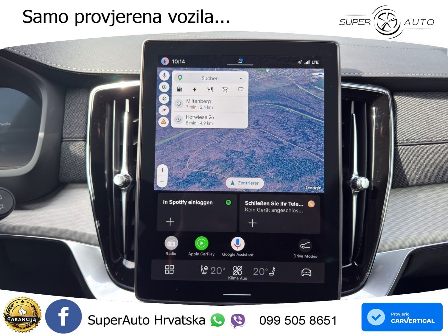 Volvo XC90 2.0 T8 AWD Automatic MATRIX+GR SJED+KAM