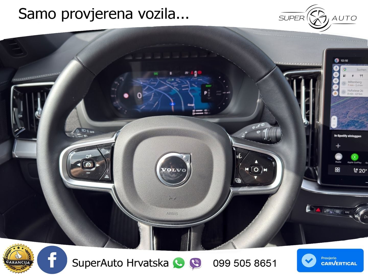 Volvo XC90 2.0 T8 AWD Automatic MATRIX+GR SJED+KAM