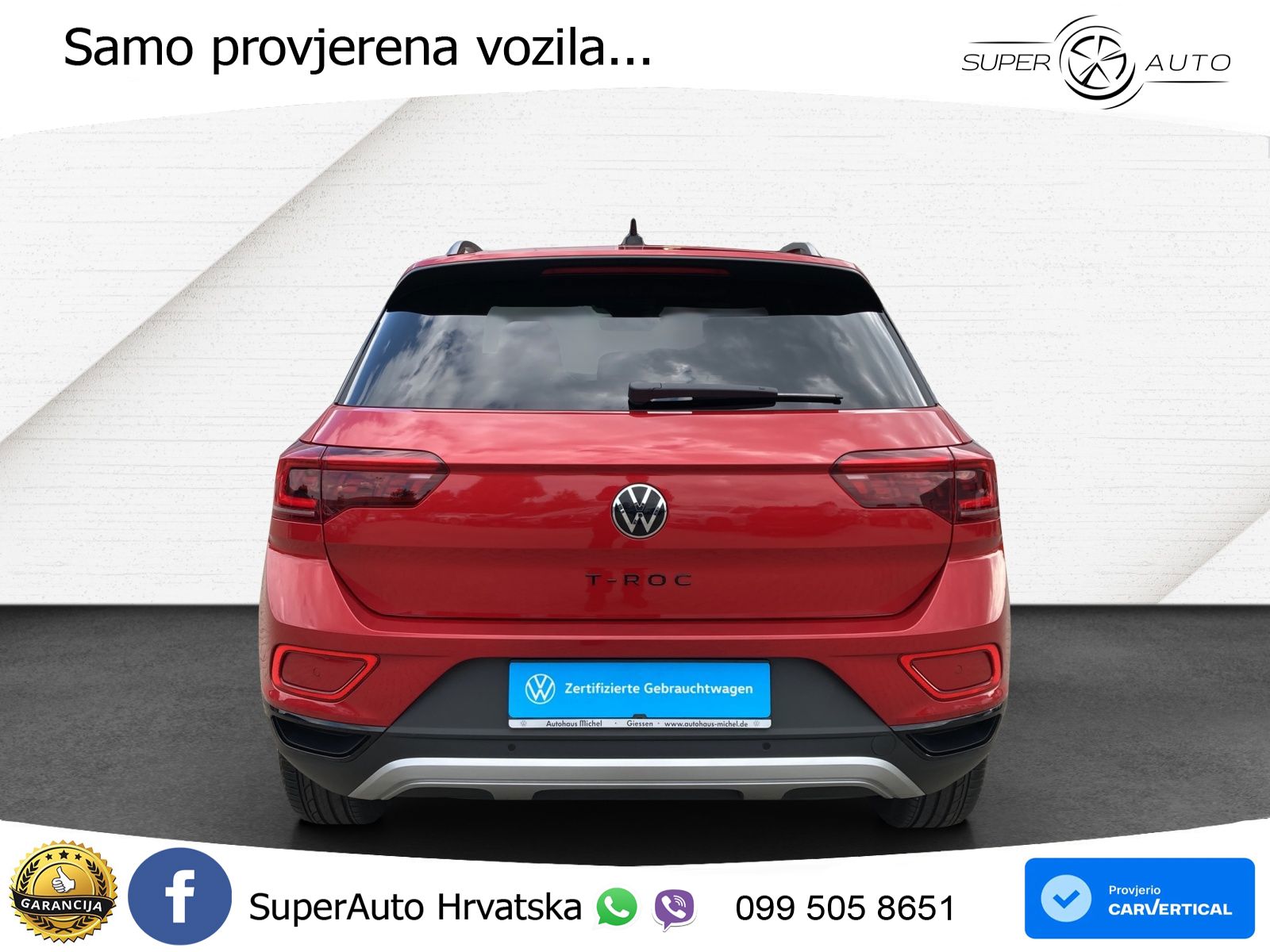 Volkswagen T-Roc I 1.5 TSI (150 KS) LED+GR SJED+ACC