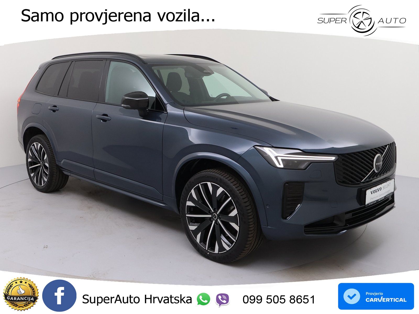 Volvo XC90 2.0 T8 AWD Automatic ACC+HEAD+4xGR SJED+360+PANO