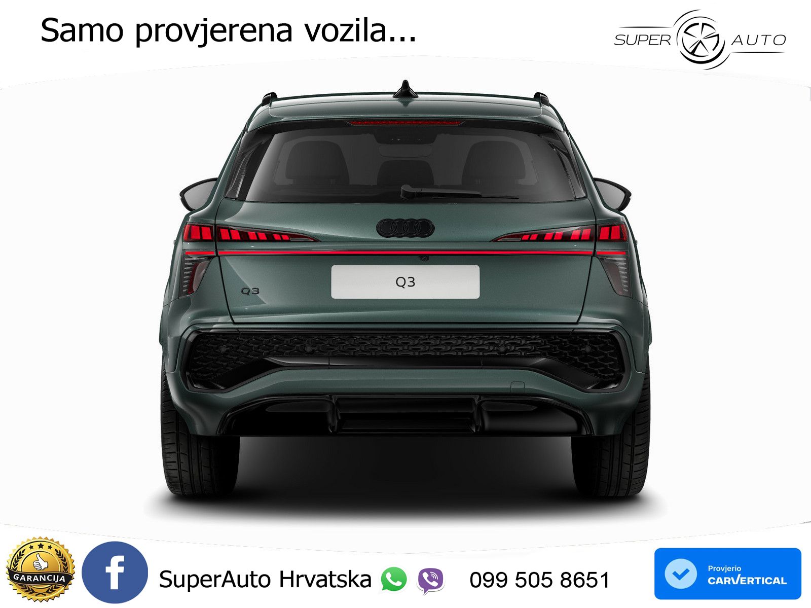 Audi Q3 1.5 TFSI (150 KS) S tronic S line LED+GR SJED+ACC
