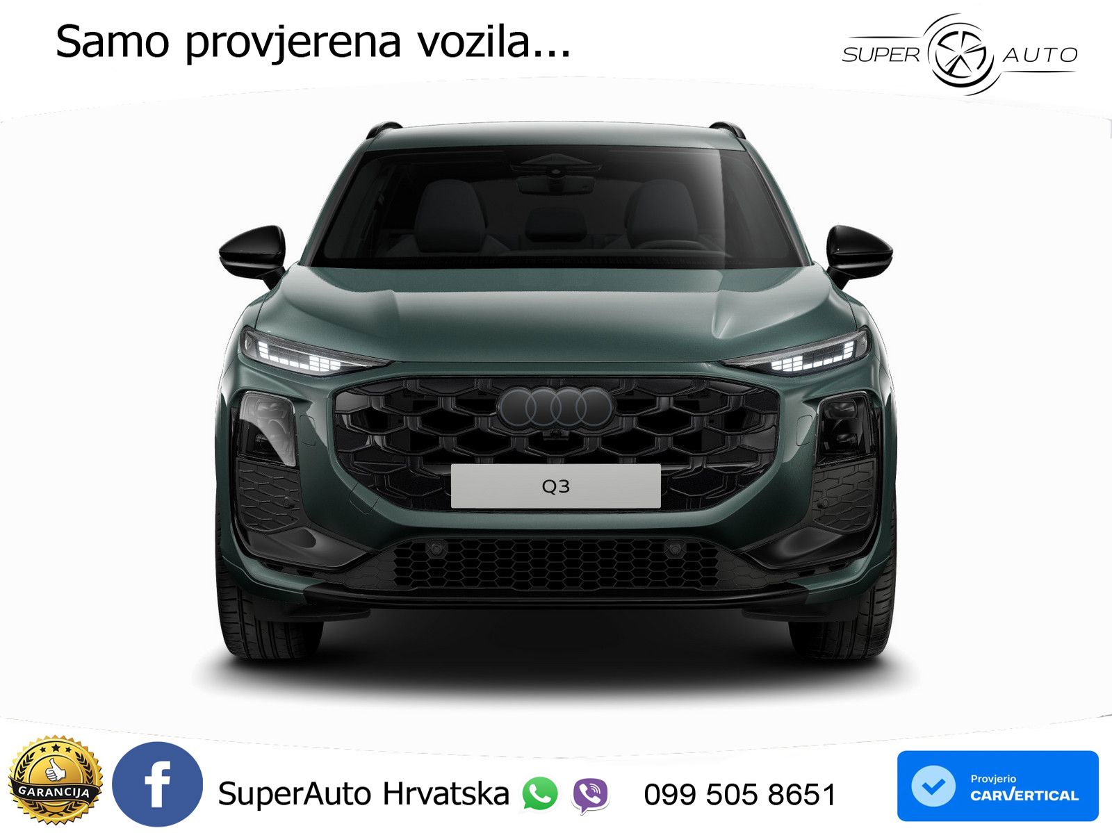 Audi Q3 1.5 TFSI (150 KS) S tronic S line LED+GR SJED+ACC