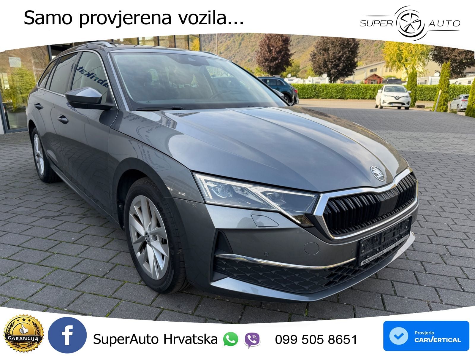 Škoda Octavia Combi 1.5 TSI (150 KS) DSG LED+GR SJED+ACC