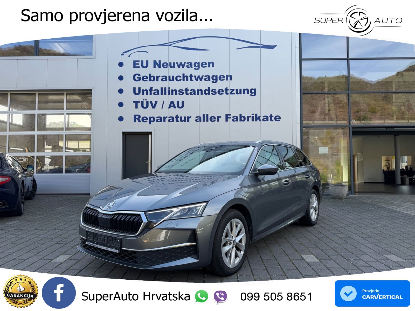 Škoda Octavia Combi 1.5 TSI (150 KS) DSG LED+GR SJED+ACC