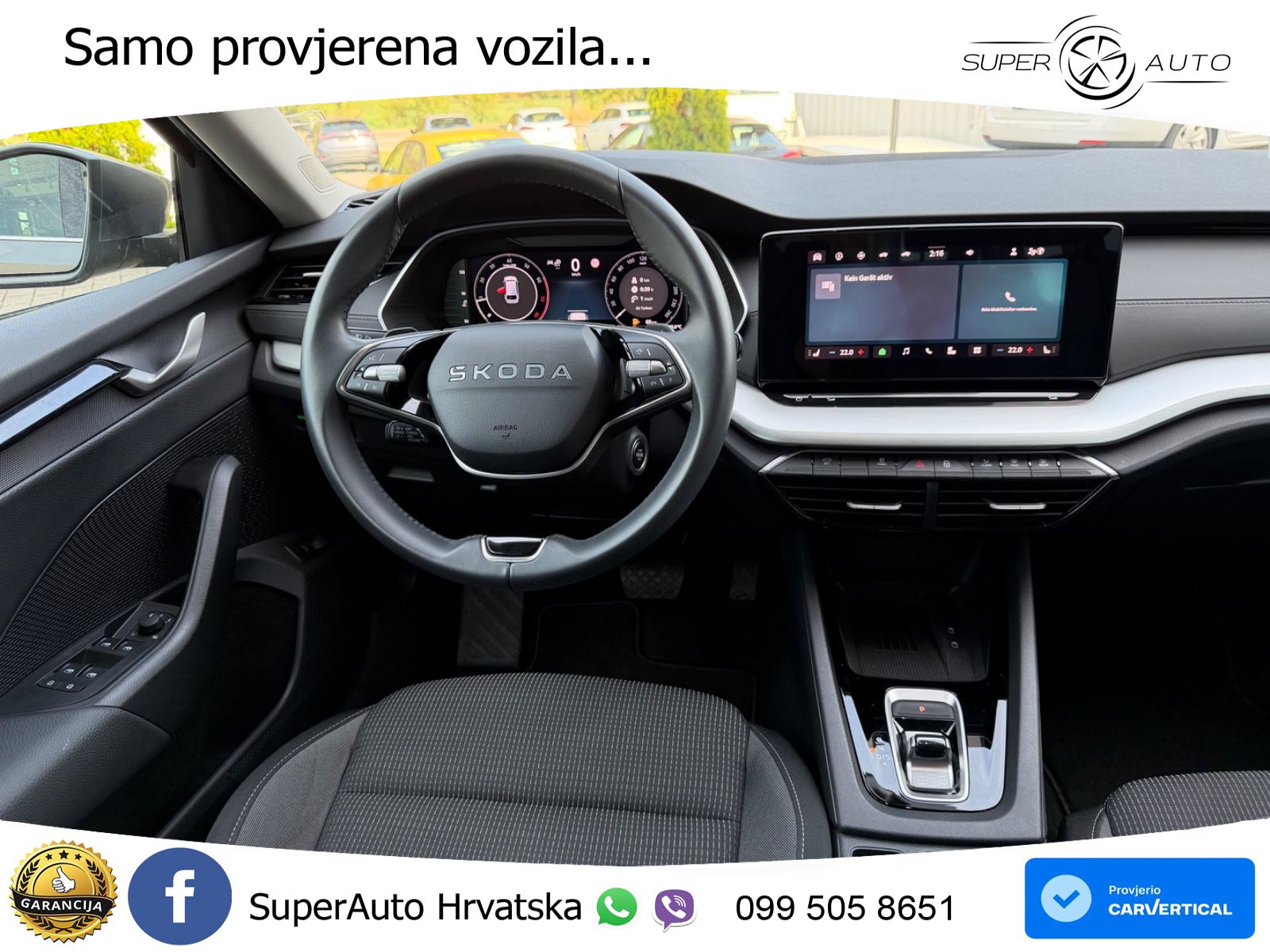 Škoda Octavia Combi 1.5 TSI (150 KS) DSG LED+GR SJED+ACC