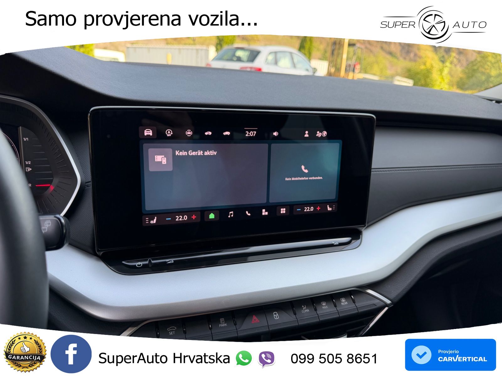 Škoda Octavia Combi 1.5 TSI (150 KS) DSG LED+GR SJED+ACC