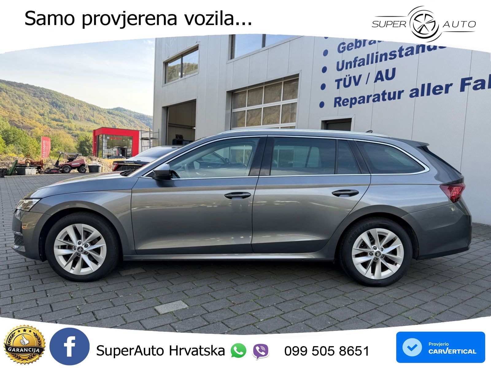 Škoda Octavia Combi 1.5 TSI (150 KS) DSG LED+GR SJED+ACC