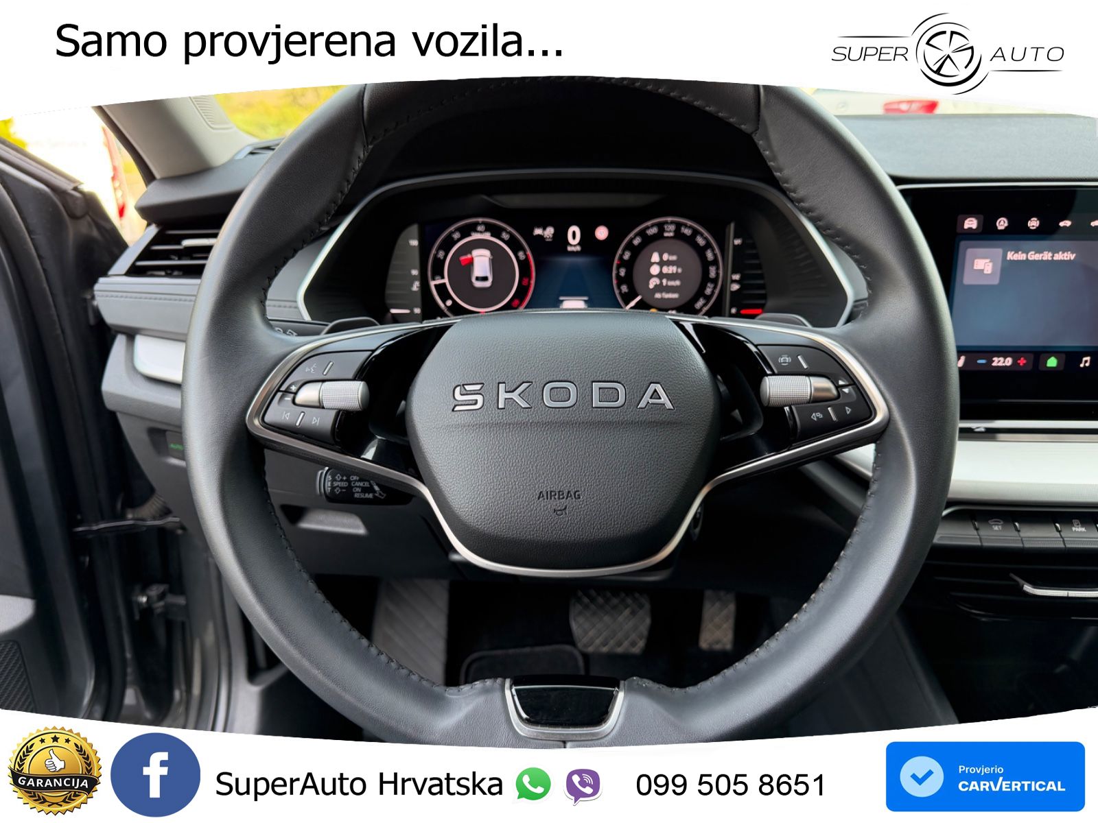 Škoda Octavia Combi 1.5 TSI (150 KS) DSG LED+GR SJED+ACC