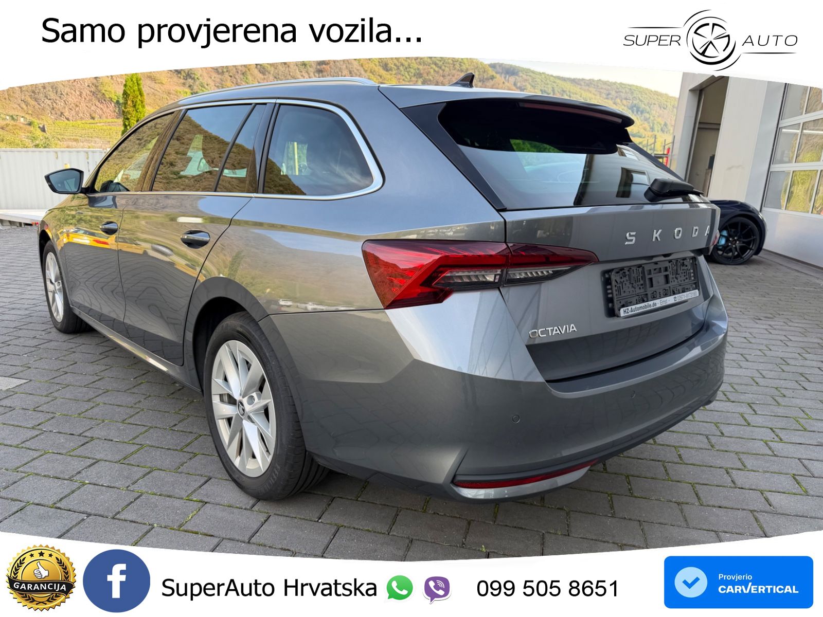 Škoda Octavia Combi 1.5 TSI (150 KS) DSG LED+GR SJED+ACC