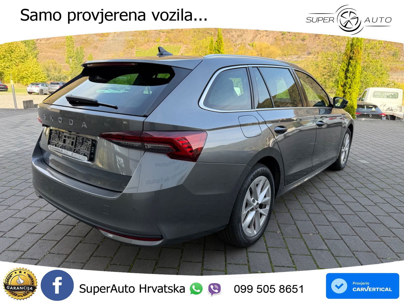 Škoda Octavia Combi 1.5 TSI (150 KS) DSG LED+GR SJED+ACC