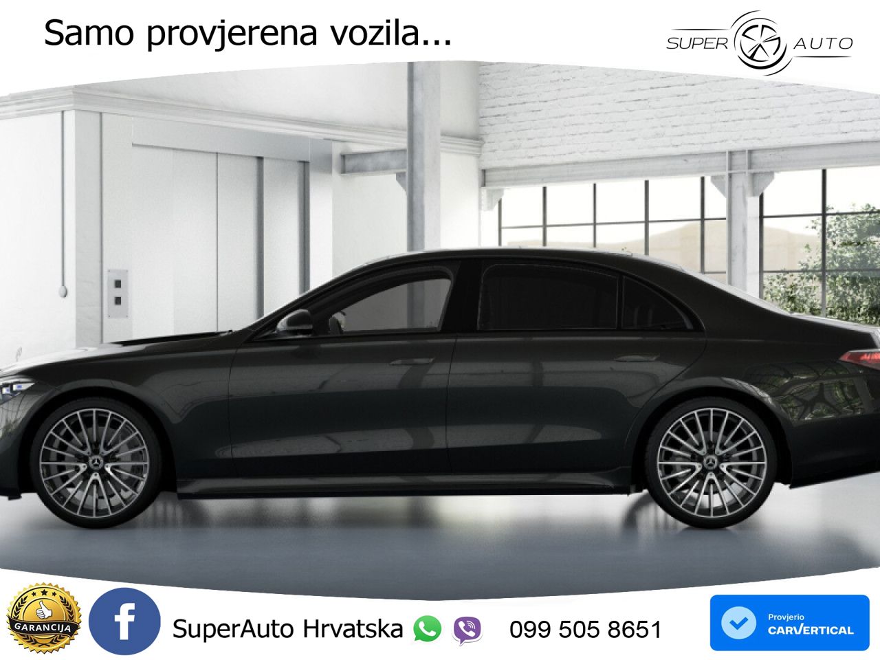 Mercedes S 450d (367 KS) EQ Boost 4MATIC 9G-TRONIC AMG LED+GR SJED+ACC