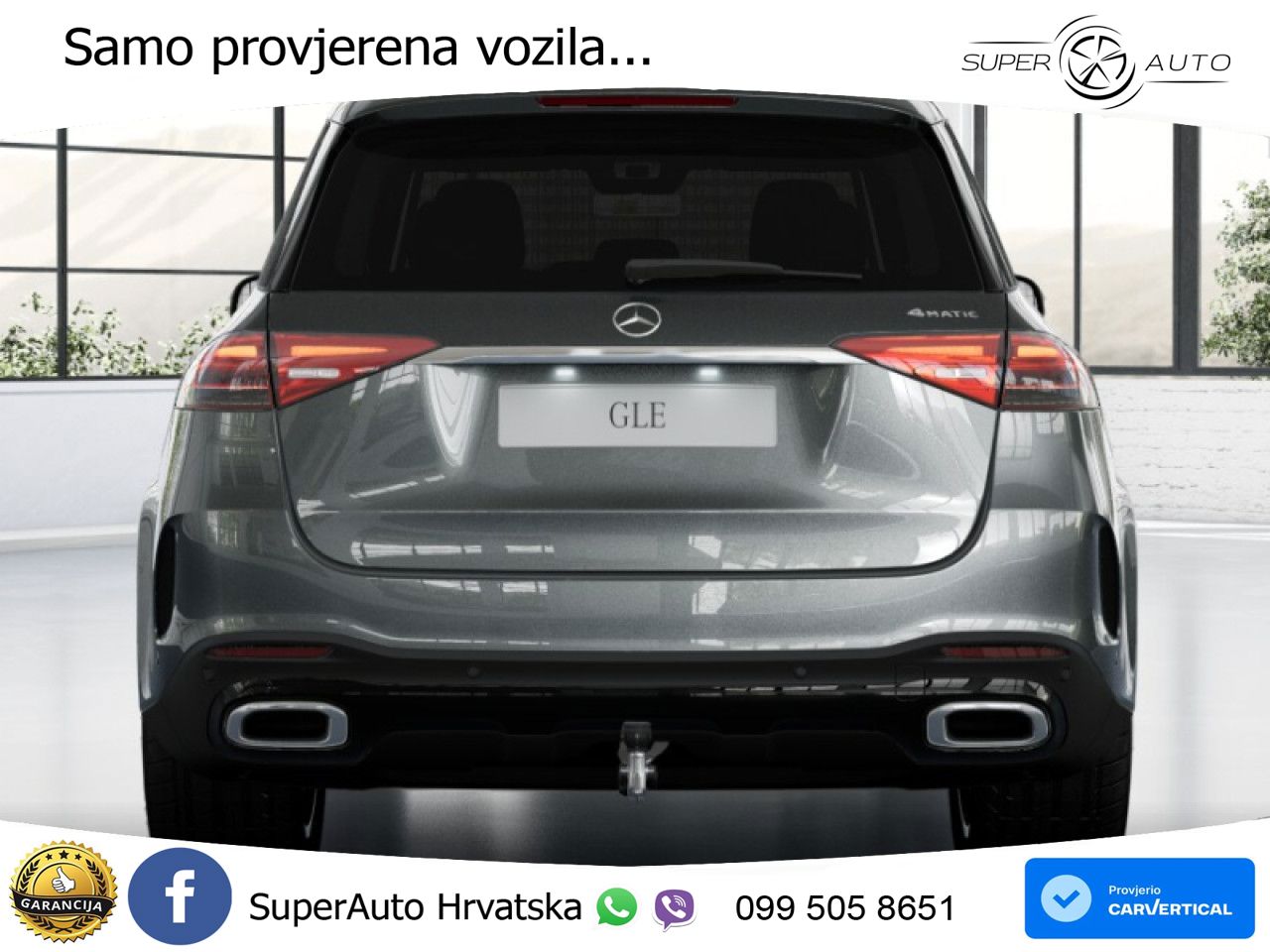 Mercedes GLE 300d (269 KS) EQ Boost 4MATIC 9G-TRONIC AMG ACC+HEAD+4xGR SJED+360+PANO