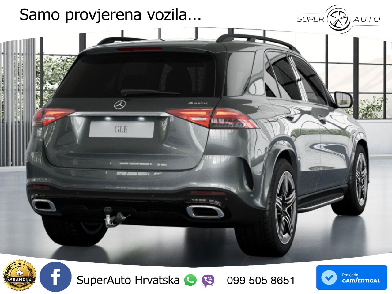 Mercedes GLE 300d (269 KS) EQ Boost 4MATIC 9G-TRONIC AMG ACC+HEAD+4xGR SJED+360+PANO