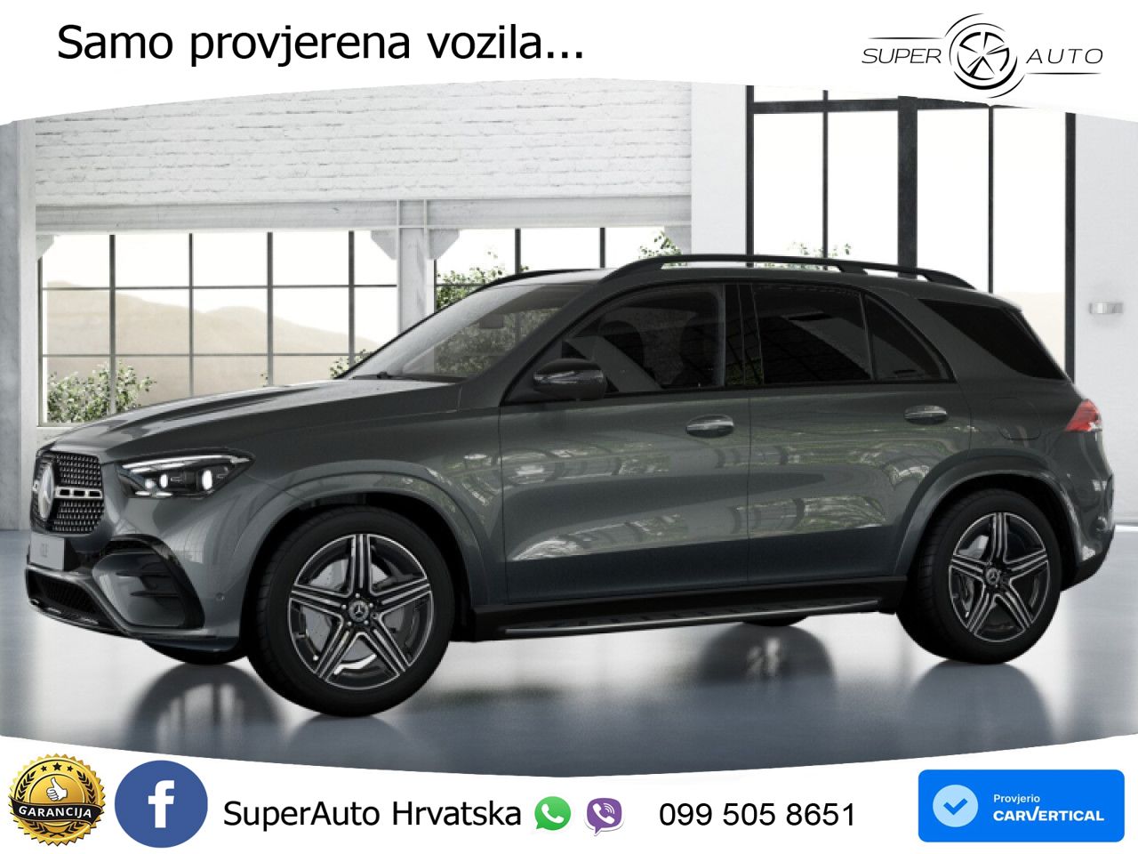 Mercedes GLE 300d (269 KS) EQ Boost 4MATIC 9G-TRONIC AMG ACC+HEAD+4xGR SJED+360+PANO