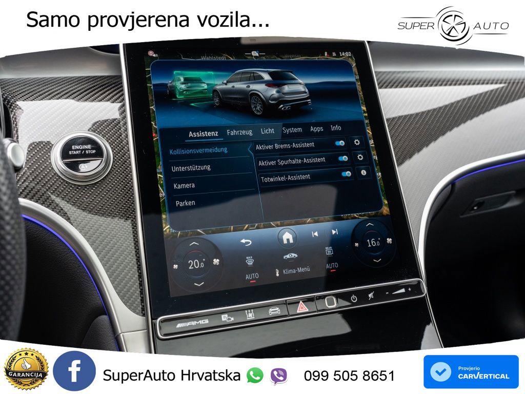 Mercedes AMG GLC 43 (421 KS) 4MATIC AMG SPEEDSHIFT MCT 9G ACC+HEAD+GR SJED+360+PANO