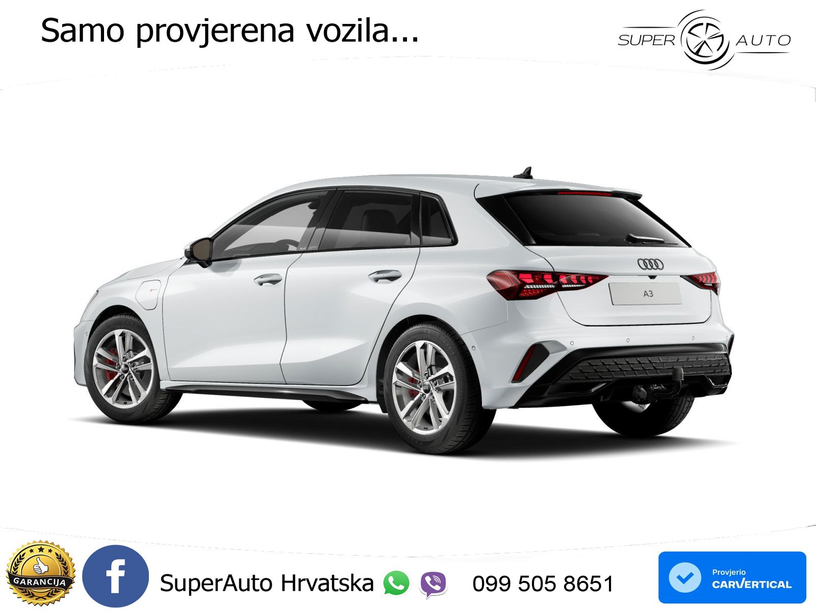 Audi A3 45 TFSIe (272 KS) S tronic S line LED+GR SJED+ACC